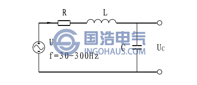 变频串联谐振回路等值电路图