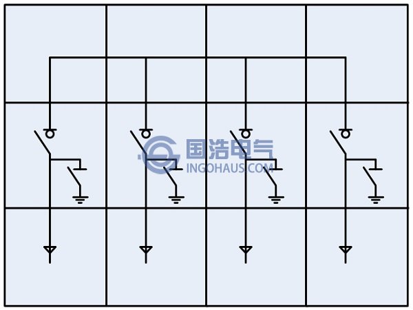 开关柜结构简图